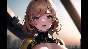 Horny mecha pilots wishing to be fucked hard (with pussy masturbation ASMR sound!) Uncensored Hentai
