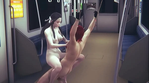 Hentai Uncensored - sexy asian girl sex in subway - Japanese Asian Manga Anime Film Game Porn