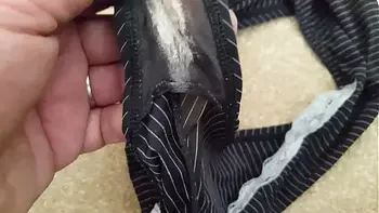 Very smelly wife's dirty panties