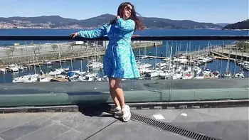 Stepmom was Fucked in the Women's Toilet of the Shopping Center