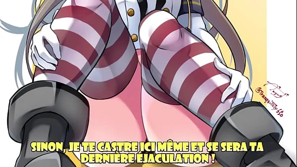 Shimakaze veux faire de toi son esclave sexuel (Hentai Kancolle Femdom JOI, CBT, Feet, Anal...)