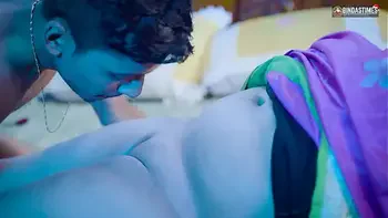 Desi Indian Big Boobs step Mom teaches her StepSon How to fuck when not at home ( Hindi Audio )