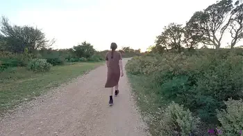 I Picked Up a Stranger To Fuck me Outdoors But he Cums too Quickly