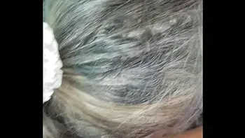 Esclave F dogging en forêt