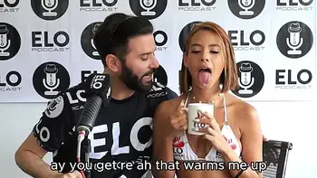 Aisha Ferrari: Spicy bedroom sex with Elo Podcast and Danveer Ferrrari. A wet and horny interview with a latina slut