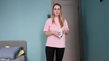 Hot Stepmom gets stepson's cock in her tight pussy by mistake