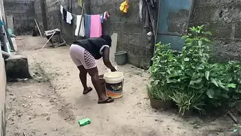 TWO FRIENDS GANGBANG A HOUSE HELP OUTDOOR. A PLAN MAPPED OUT BY THE TWO FRIENDS ON THE GIRL.