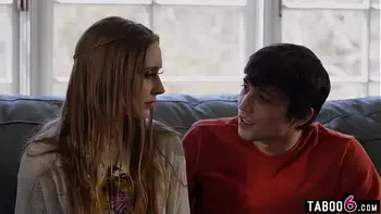 Youth counselor has teen couple finally fuck in front of him