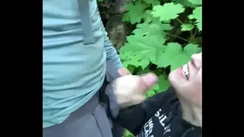 Mase619 Hiking in the wood and found a milf to fuck!