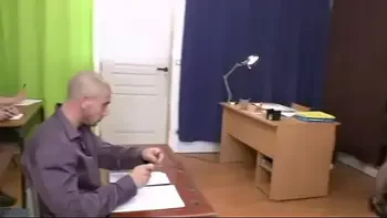 Students get DP fucking lessons from hot French teacher