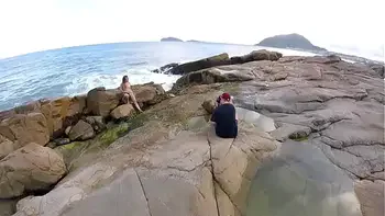 Boquete no gaúcho nas rochas