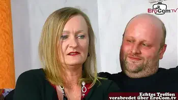 Deutsche Teen trifft altes swinger paar beim casting für dreier FFM