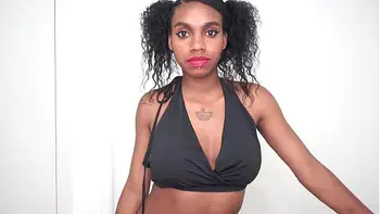 Nigerian-Brazilian ebony FELINA BABY fucked by a very huge cock (anal sex, vag sex, ebony, monster cock, black woman ) EXB006