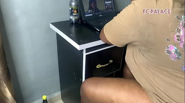 HOUSE WIVE SEEN WATCHING PORN BY HUSBAND BEST FRIEND AND HE FUCKED HER TILL SHE REACH ORGASM(FULL VIDEO ON RED)