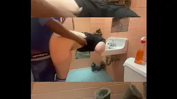 Fast food manager gets smashed in the bathroom