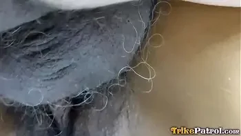 TRIKEPATROL Hairy Pussy Pinay Rides Big Foreign Hammer Cock