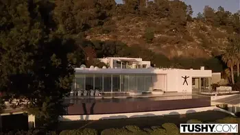 TUSHY Horny Redhead On Vacation Begs For Anal