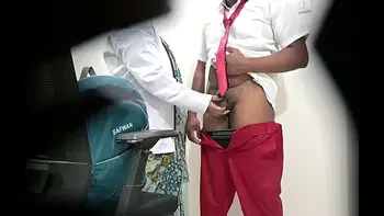 Is it Fair woman checking a school boy's Dick in public hospital?