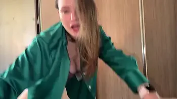 POV: Fast cheating with my big ass boss ended with pussy creampie.