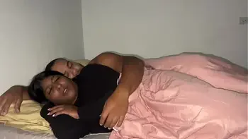 stepfather accidentally mistakes his stepdaughter for his wife, fucking her and leaving her pussy open and filled with a lot of creampie