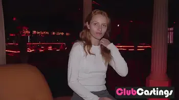 Shy Redhead Wants to be a Stripper by ClubCastings