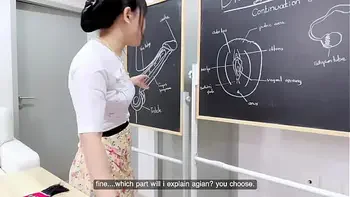 Teacher is really creampie while her horny