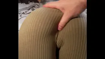 My Hot Stepmom caught me jerking off on her nudes and helped me cum