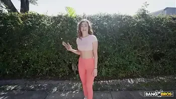 BANGBROS - Scarlett Page Boards The Bang Bus And Offers Her Tight Asshole For A Good Pounding