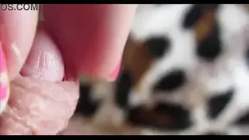 Big clit orgasm closeup hd