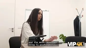 VIP4K. My first experience with OFFICE GLORY HOLE