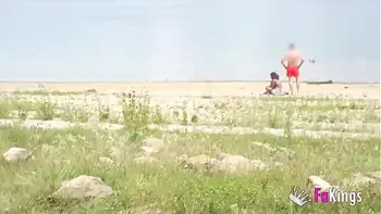 VOYEUR, I'm going to the beach and I have one intention: TO FUCK!!! I'm Luna Black X and you're going to get fucked - FAKings