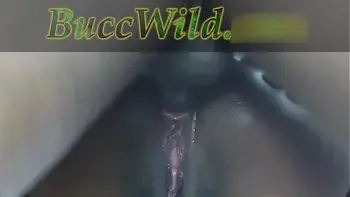 Afro Puffs and Bar Stool ANAL