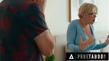 PURE TABOO Uncomfortable MILF Dee Williams Accepts Stepson's Offer To Fix Awkward Situation