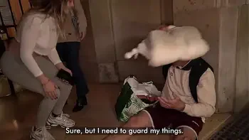 Coercing My Friend - She Fucked A Homeless Guy