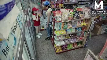 ModelMedia Asia - Promiscuous Mart - Sex at work with the clerk