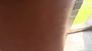 Shared hot busty girl with stepdad in abandoned house