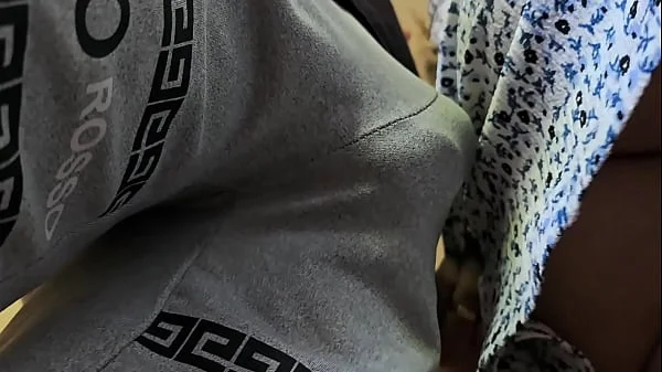 OMG!!! Stranger Cums Hard in Her Panties on Crowded Subway Rubdown