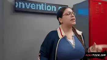 Big Ass Teen Seduces Cameraman in the Locker Room