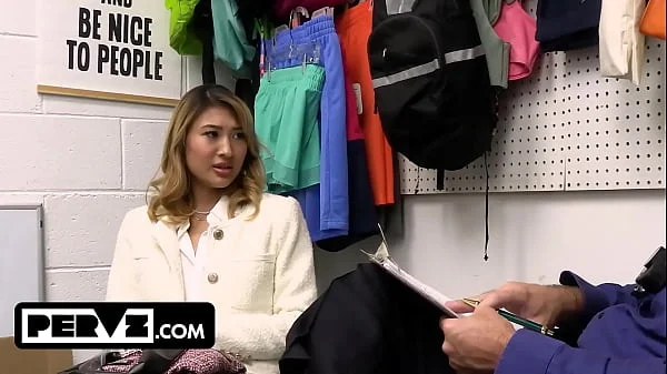 Rich Bitch Thief's First Time: Caught, Bent Over, and Fucked Raw by Security Guard, Learning Consequences