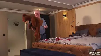 A horny coach fucks a young cheerleader