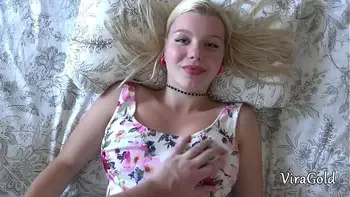 My stepdaddy puts his dick in me again. Vira Gold with Mery Monro