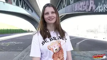 GERMAN SCOUT - First Anal Sex for German Skylar Sweet at Pick Up Casting in Berlin