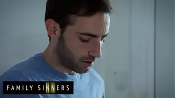 FAMILY SINNERS - MILF Doctor Examines A Big Cock With Her Mouth And Her Shaved Wet Pussy