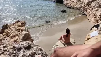 Are you sure I should touch his cock?