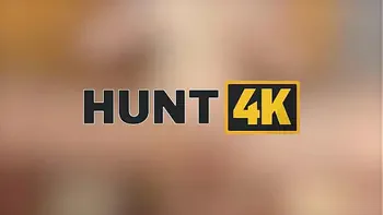 HUNT4K. Blonde babe cheated on her boyfriend and sucked a huge cock in the backseat