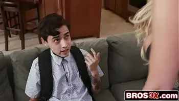 Horny MILF Can't Wait, Seduces Stepson for a Wild Ride