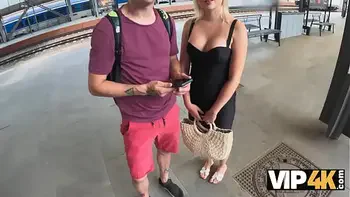 VIP4K. Romantic trip ended with a very hardcore cheating in the WC