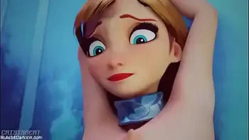 Elsa and Anna ice cube bdsm
