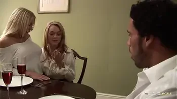 His big cock is enough to please two smoking hot chicks