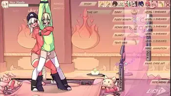 Max The Elf v0.4 [Femboy Hentai game PornPlay] Ep.8 gangbang by the succubus naughty army